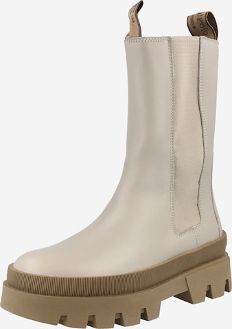 Marc O'Polo - Botas Chelsea 'Petra' en beige: frente