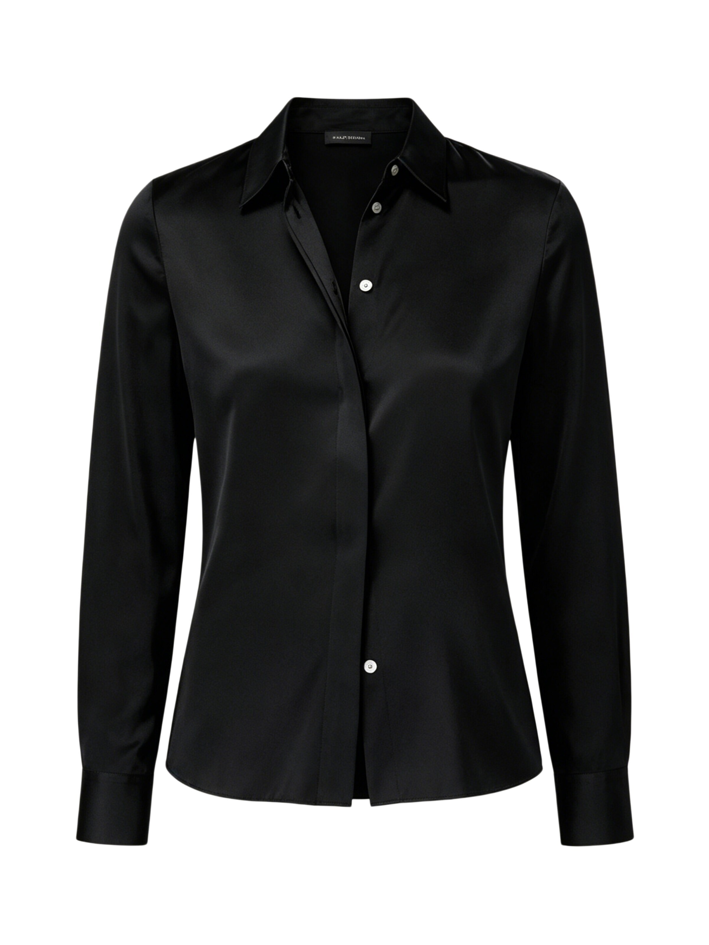 Lilysilk Bluse‌ in Schwarz: Vorderseite