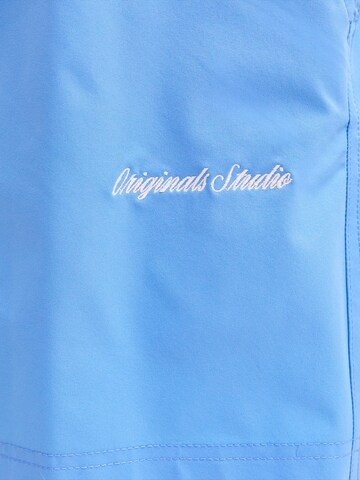 mėlyna JACK & JONES Maudymosi trumpikės 'JPSTMAUI'