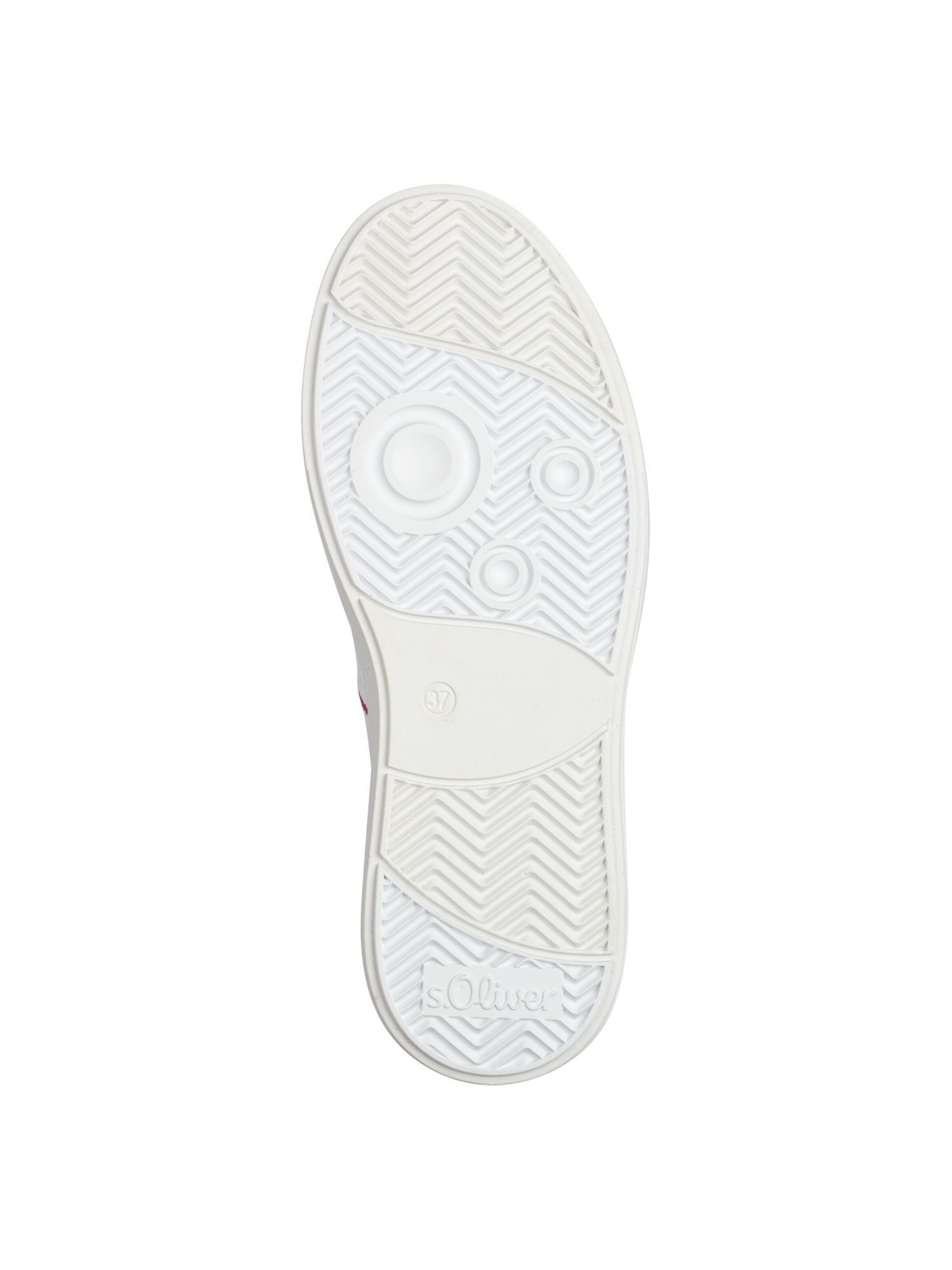 s.Oliver Platform trainers in White