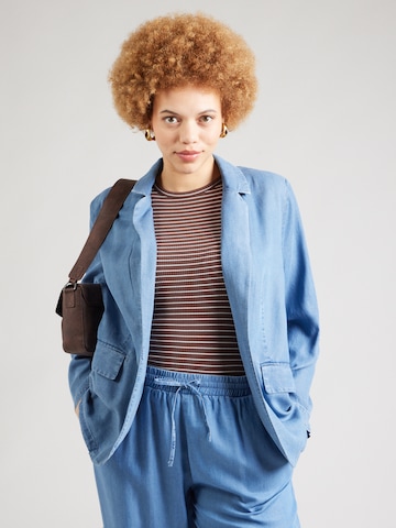 Blazer 'CARCHARIS' di ONLY Carmakoma in blu: frontale