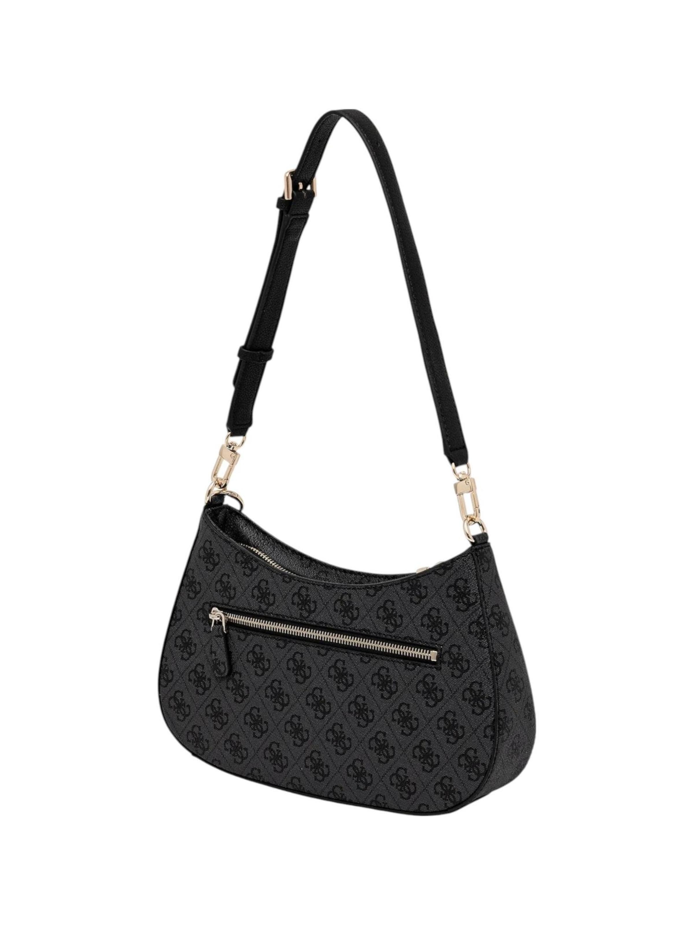 GUESS Schoudertas 'NOELLE II TOP ZIP SHOULDER BAG HWBG96 72180' in Grijs