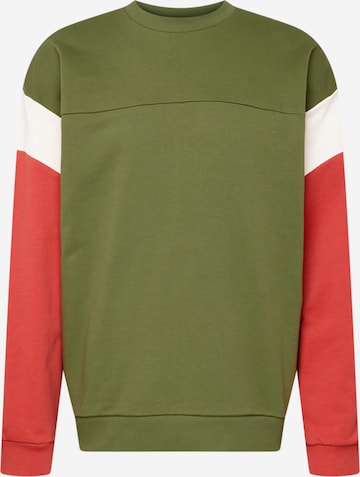 JACK WOLFSKIN Athletic Sweatshirt '365 REBEL CREW' in Green: front