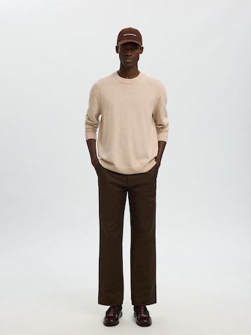 Pullover 'SLHTRAY' di SELECTED in beige