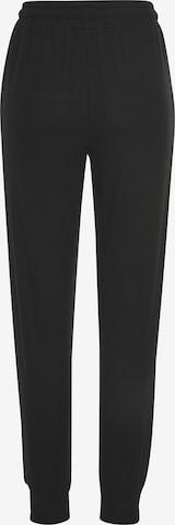 LASCANA Tapered Broek in Zwart