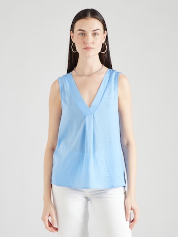 ICHI Blouse 'CRISSY TO2' in Blauw: voorkant