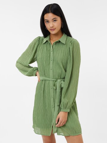 Abito camicia 'AVERY' di VERO MODA in verde: frontale