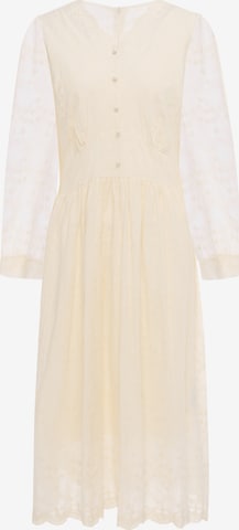 Usha - Vestido em bege: frente