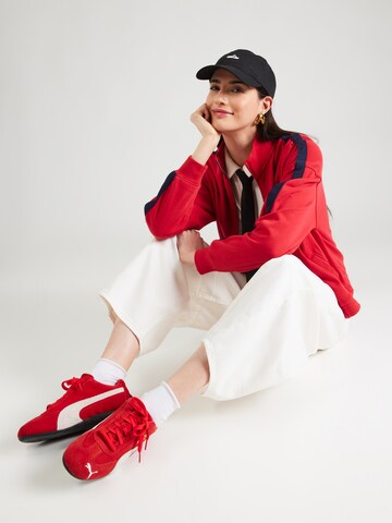 GAP - Sudadera con cremallera en rojo