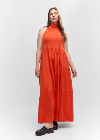 MANGO Dress 'Java' in Orange