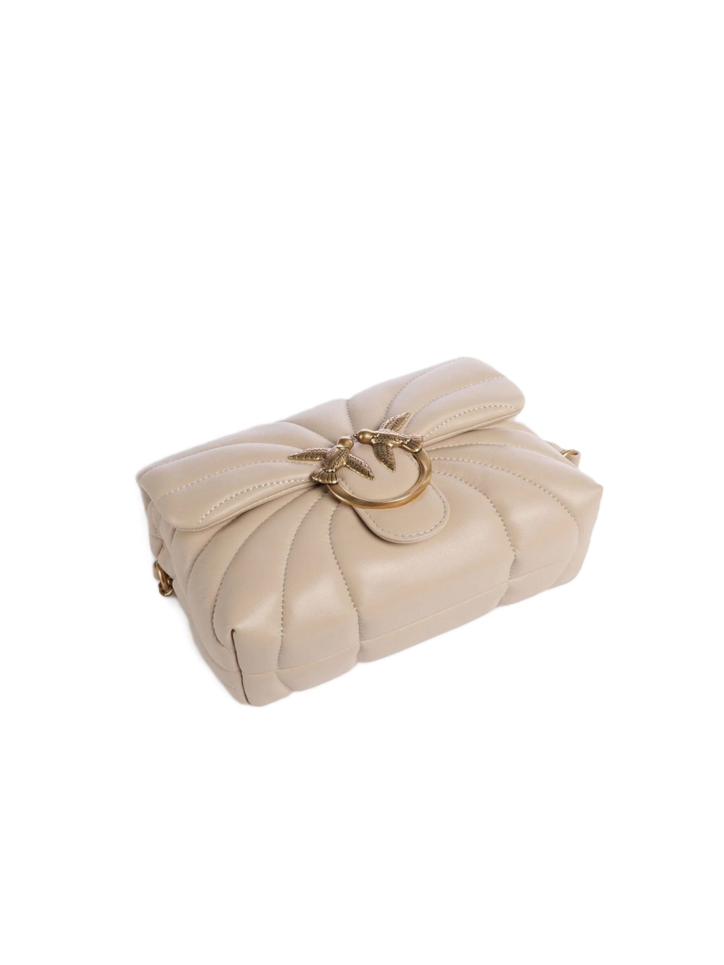 Borsa a mano '100039 A1EX' di PINKO in beige
