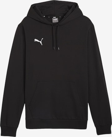 Felpa sportiva 'Team Goal' di PUMA in nero: frontale