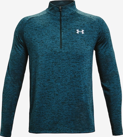 UNDER ARMOUR Sportshirt in anthrazit / smaragd, Produktansicht