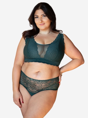 Panty 'LACE' di SugarShape in verde: frontale