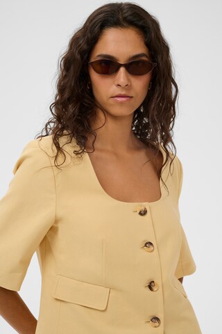 SOAKED IN LUXURY Blazer 'SLBelisma' in Gelb