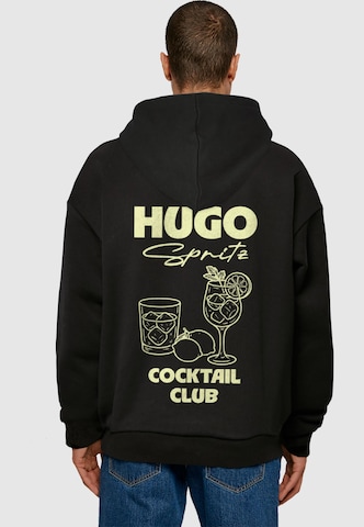 Merchcode Sweatshirt 'Hugo Spritz' in Schwarz