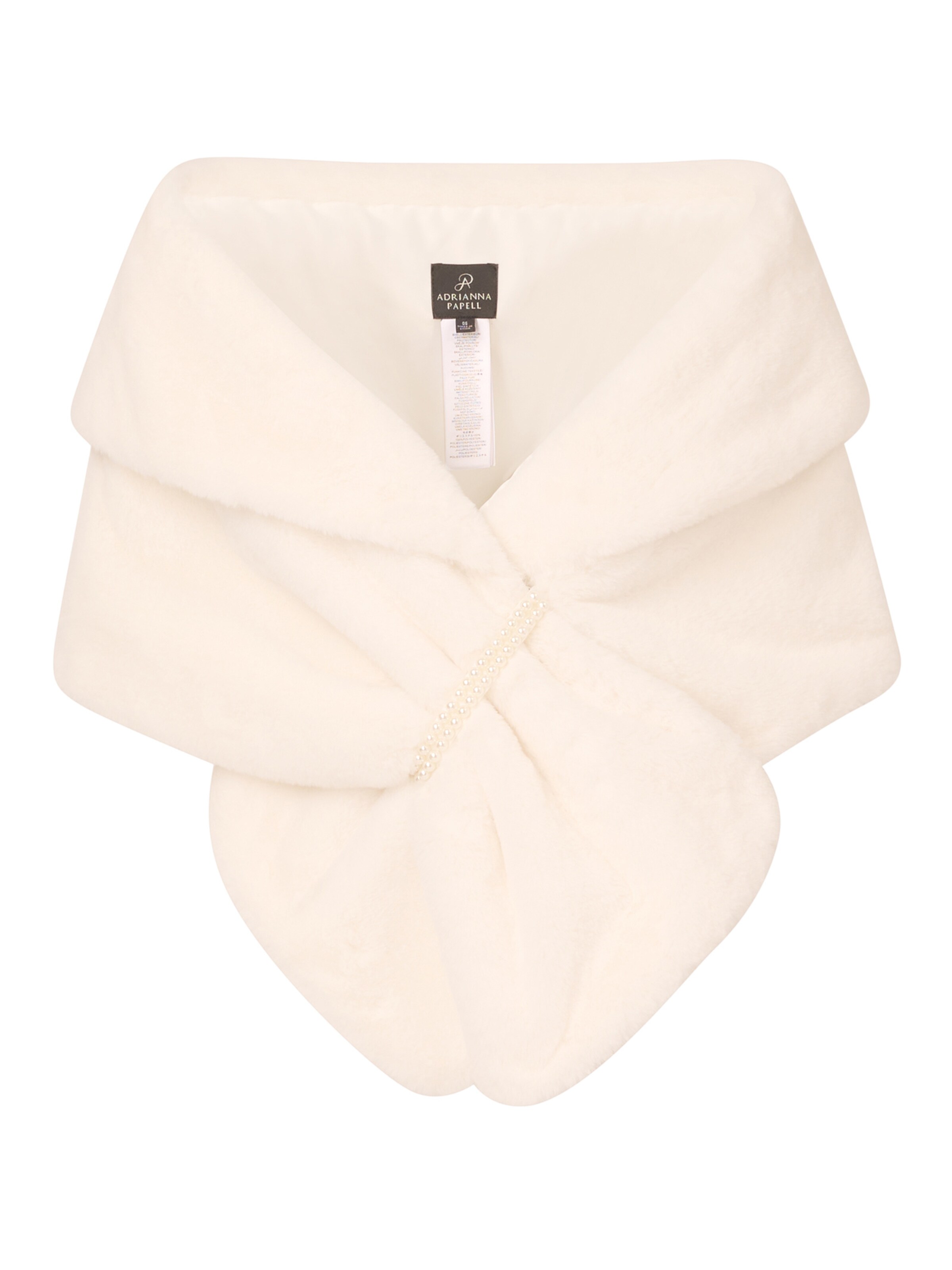 Adrianna Papell Bolero in Weiß: Vorderseite