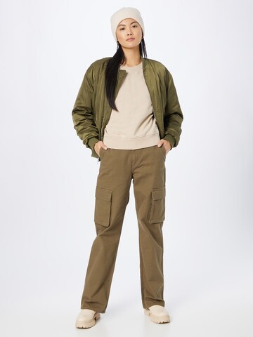 ECOALF Sweatshirt 'SHOTTA' in Beige