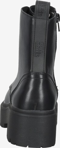 BULLBOXER Schnürstiefelette in Schwarz