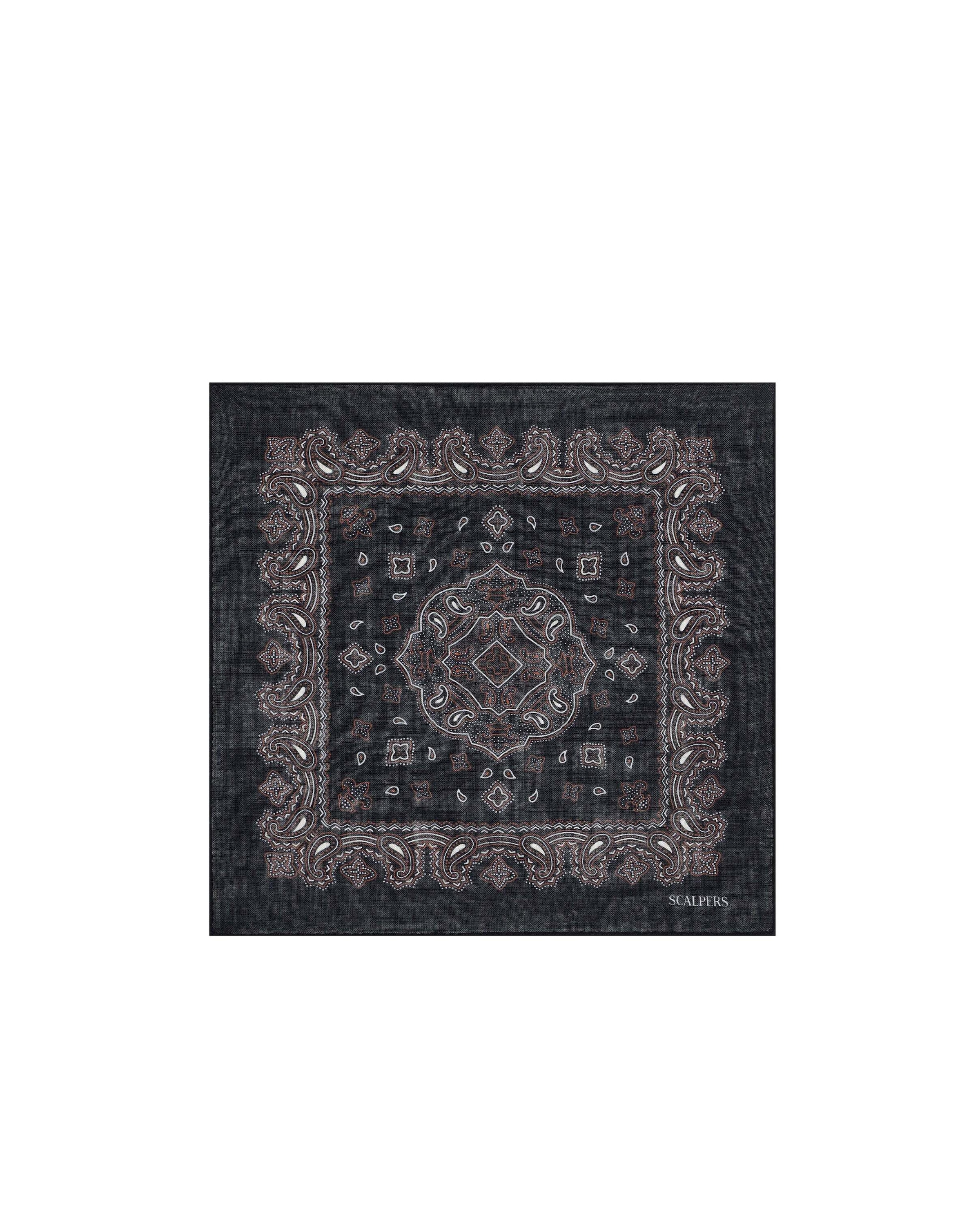 Batistă de la Scalpers pe albastru: față