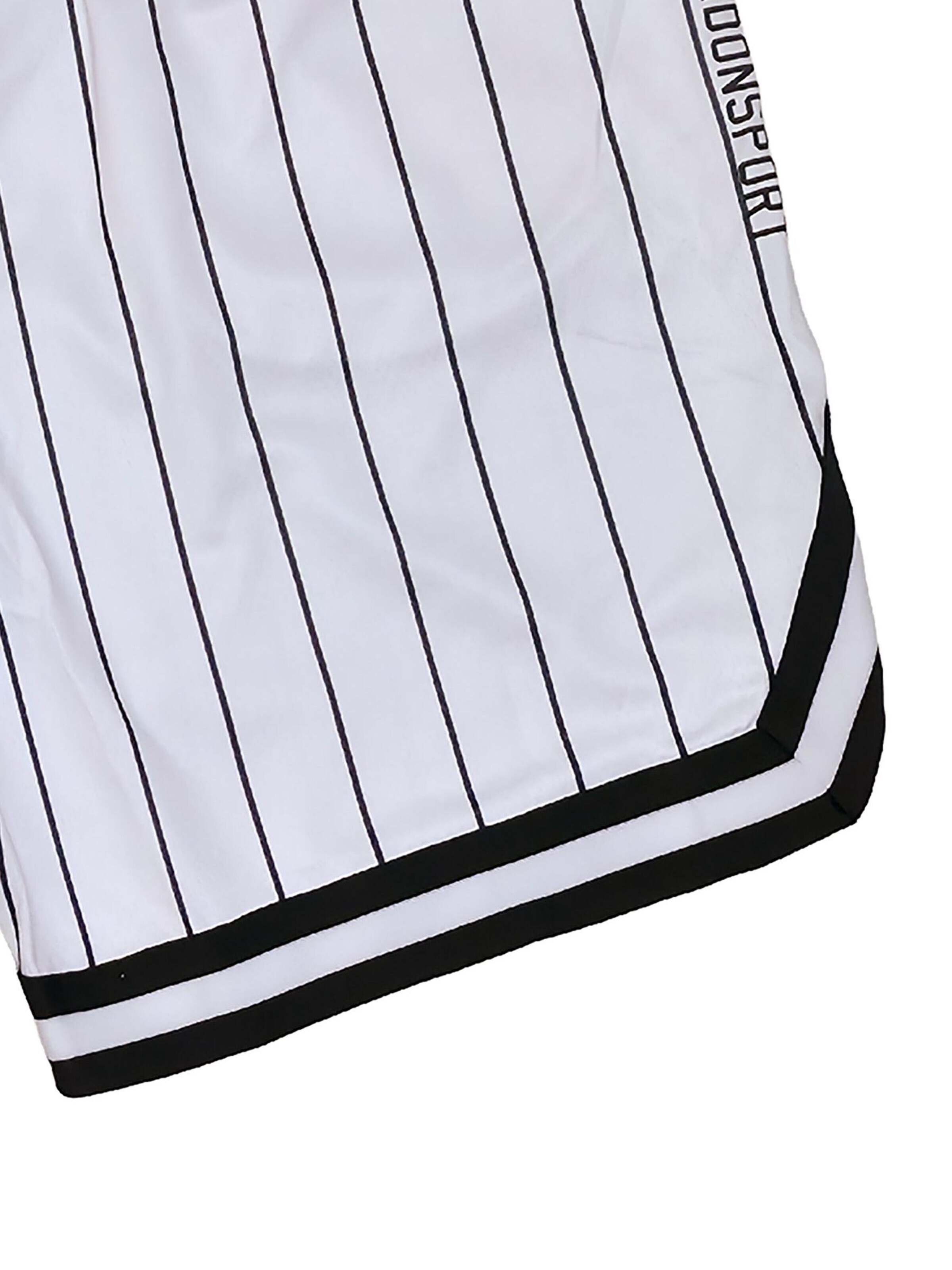 Cordon Sport Regular Workout Pants 'Stripe' in White