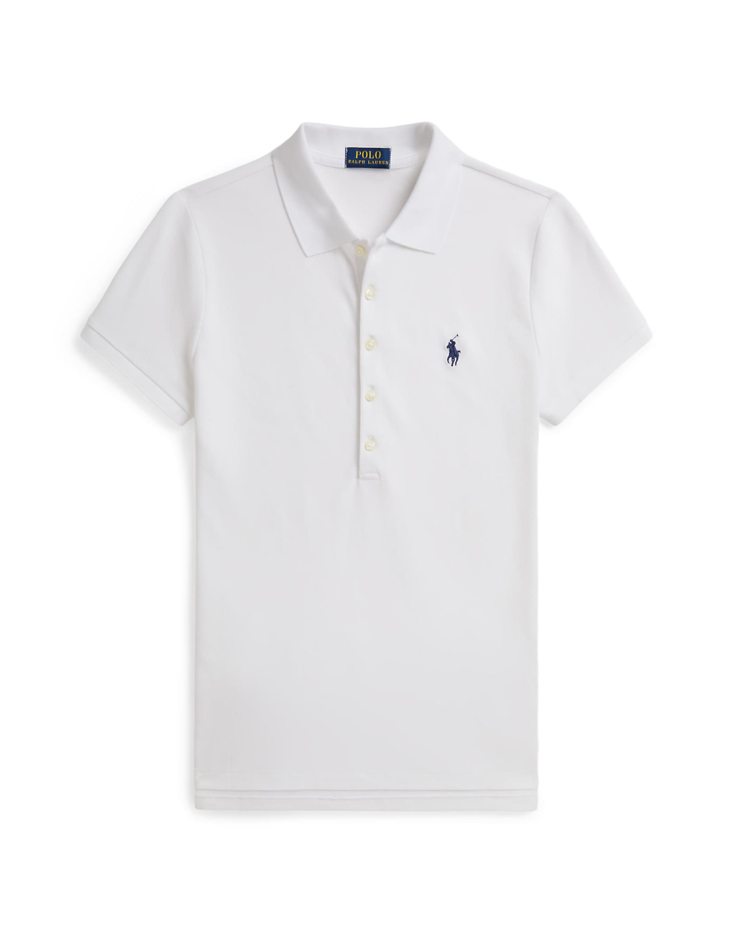 T-shirt Polo Ralph Lauren en blanc : devant