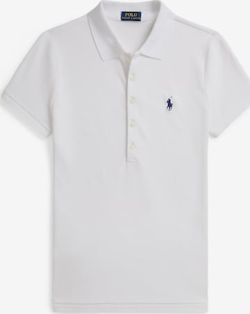 T-shirt Polo Ralph Lauren en blanc : devant