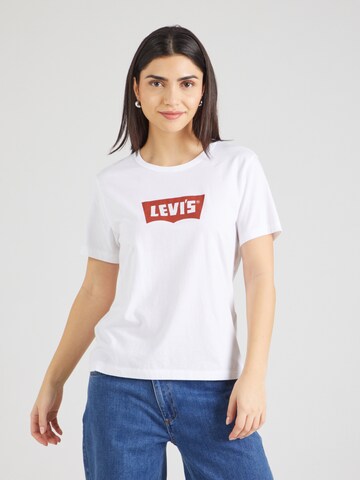 balta LEVI'S ® Marškinėliai 'ICONIC': priekis