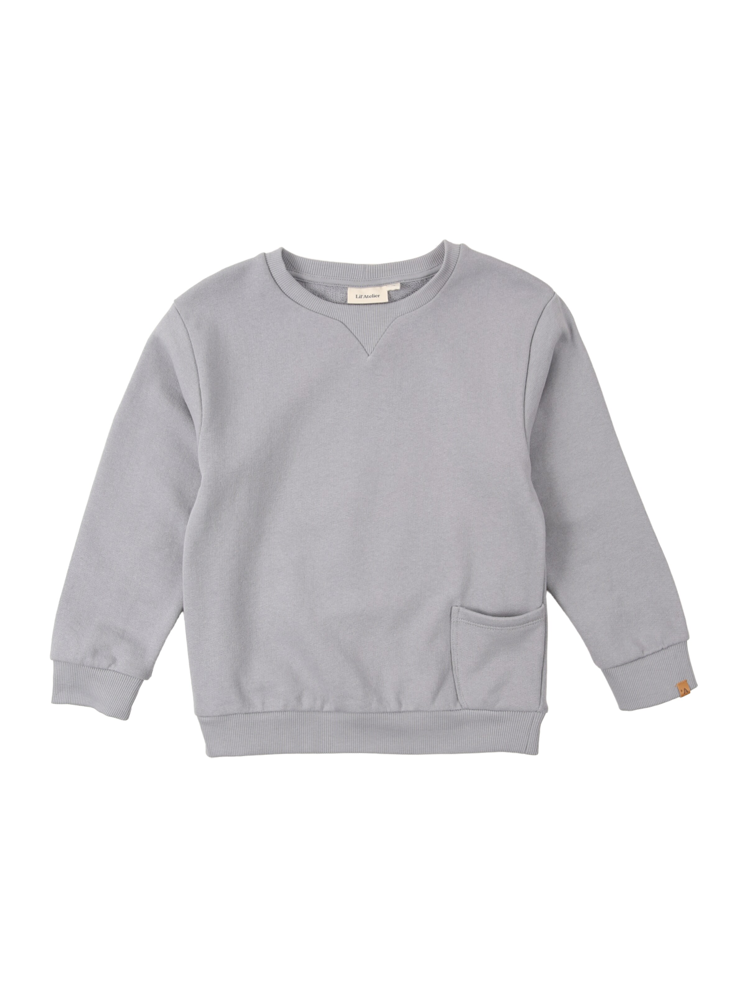 Lil'Atelier Sweatshirt 'NMMJOBO' i grå: framsida
