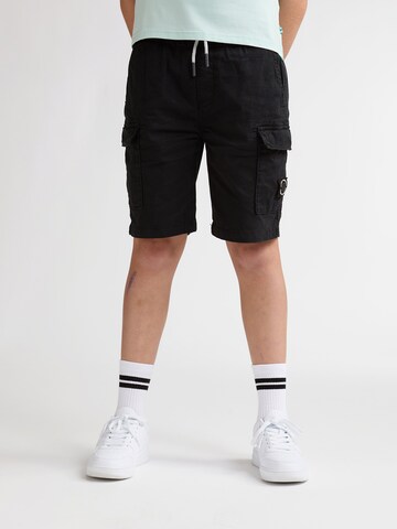 Petrol Industries Regular Broek in Zwart: voorkant