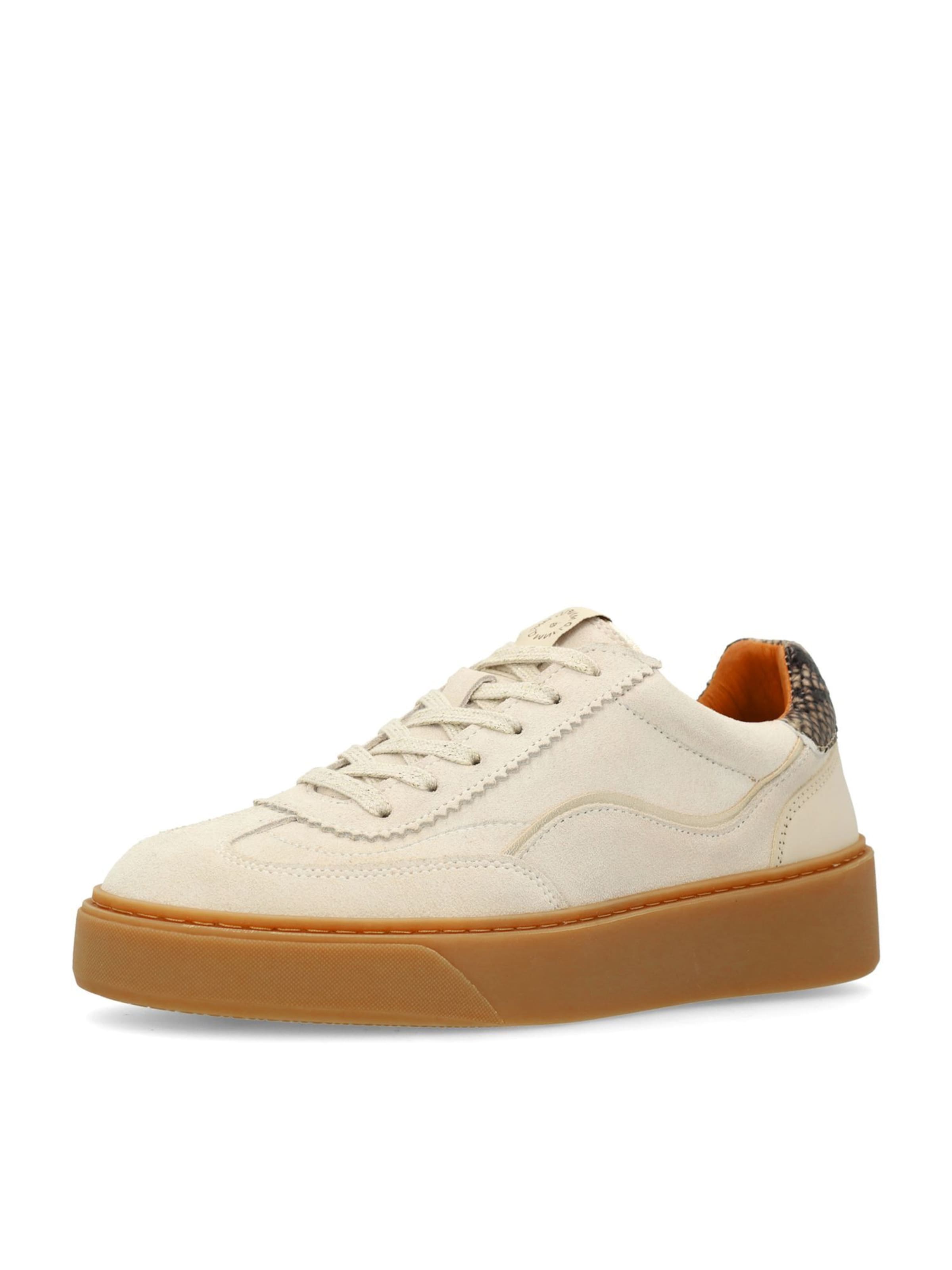 MANFIELD Sneaker in beige / braun, Produktansicht