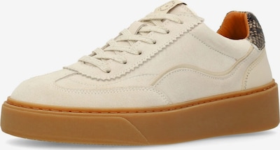 MANFIELD Sneaker in beige / braun, Produktansicht
