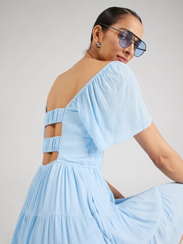 HOLLISTER - Vestido de verão em azul