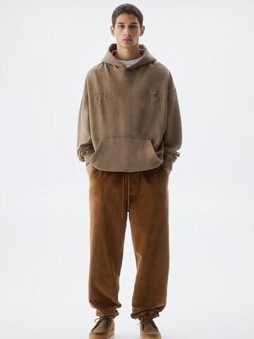 Pull&Bear Loosefit Broek in Bruin