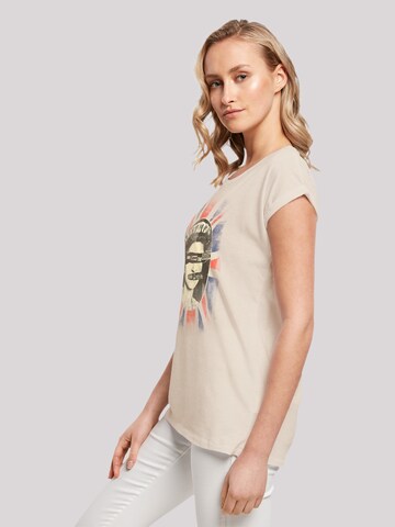 F4NT4STIC Shirt 'Sex Pistols God Save The Queen' in Beige