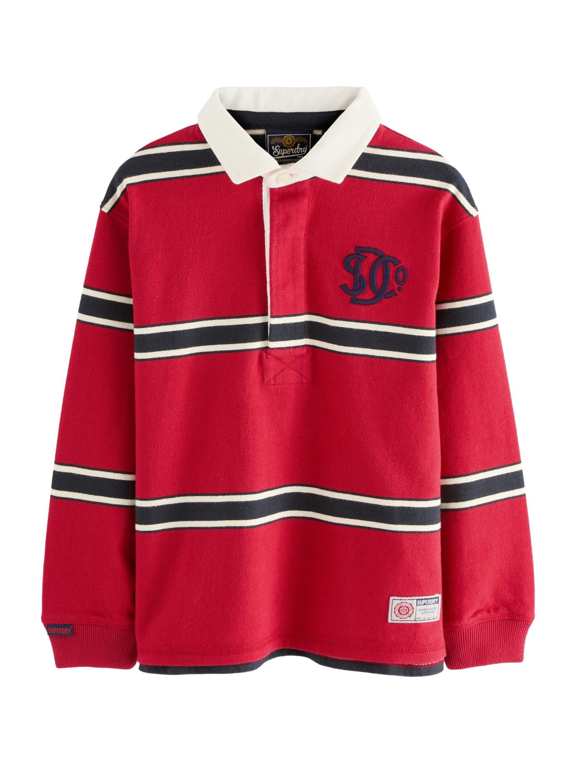 Superdry Футболка в Красный: спереди