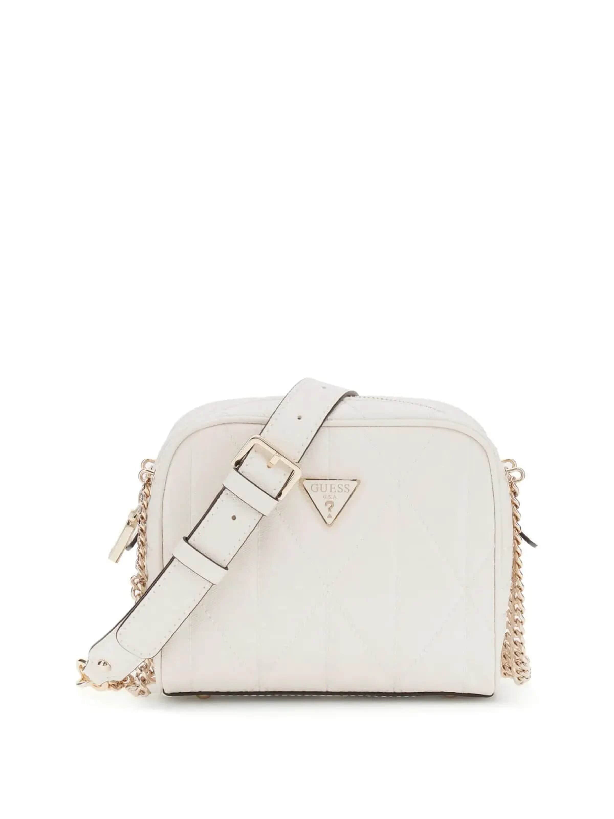 One Size dydžio Rankinė su ilgu dirželiu 'Guess Sac Bandoulière Betula Satchel Off White GG966314' iš GUESS, spalva – balta, Prekių apžvalga