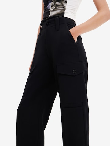 Desigual Regular Cargo Pants in Black