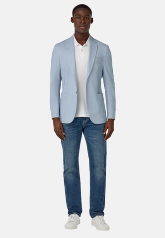 Boggi Milano Slim fit Blazer in Blue