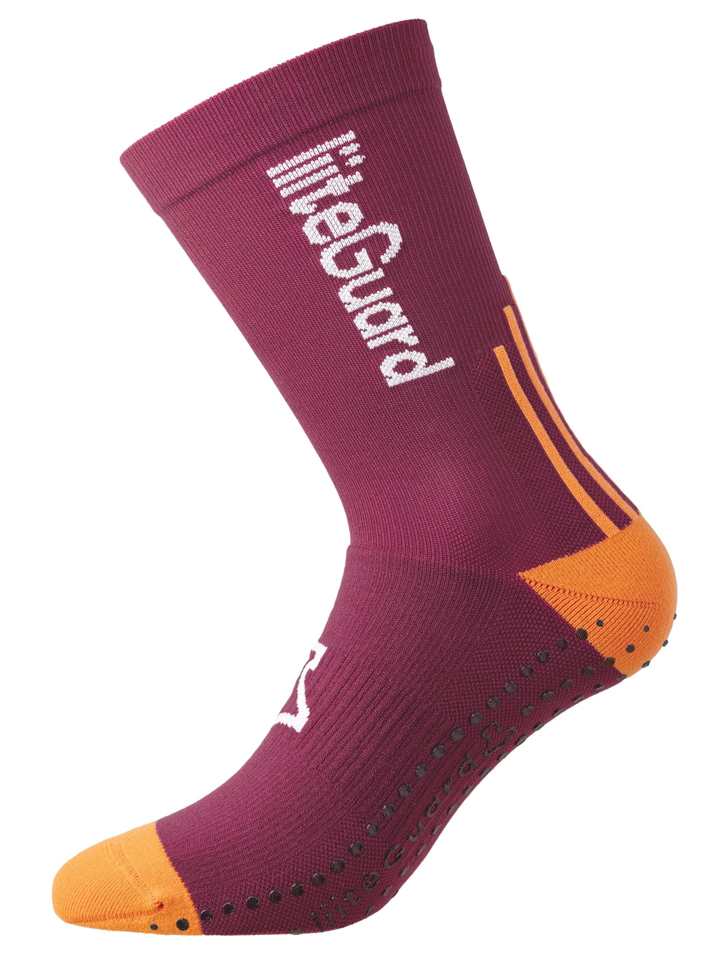 liiteGuard Athletic Socks 'Pro-Tech' in Red: front