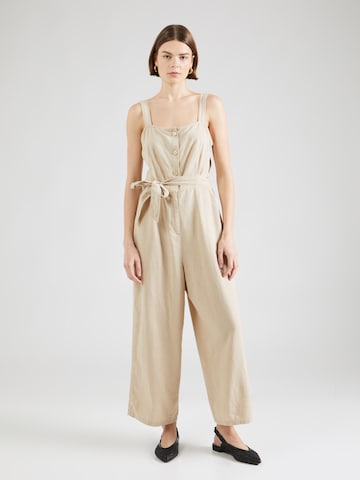 ONLY Jumpsuit 'CARO' in Beige: front