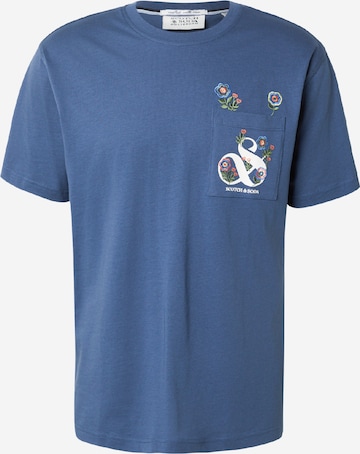 SCOTCH & SODA - Camisa em azul: frente