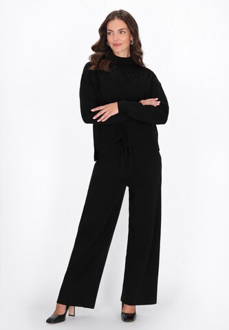 Pull-over usha BLACK LABEL en noir