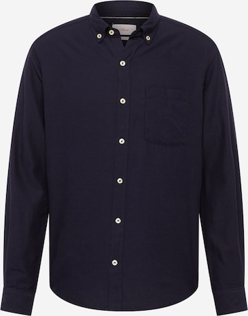 s.Oliver Button Up Shirt in Blue: front