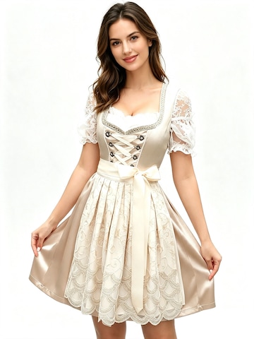 KoJooin Dirndl in Beige: front