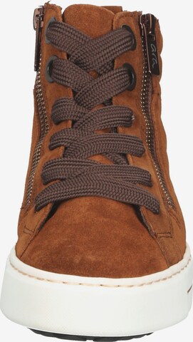 ARA High-Top Sneakers in Brown