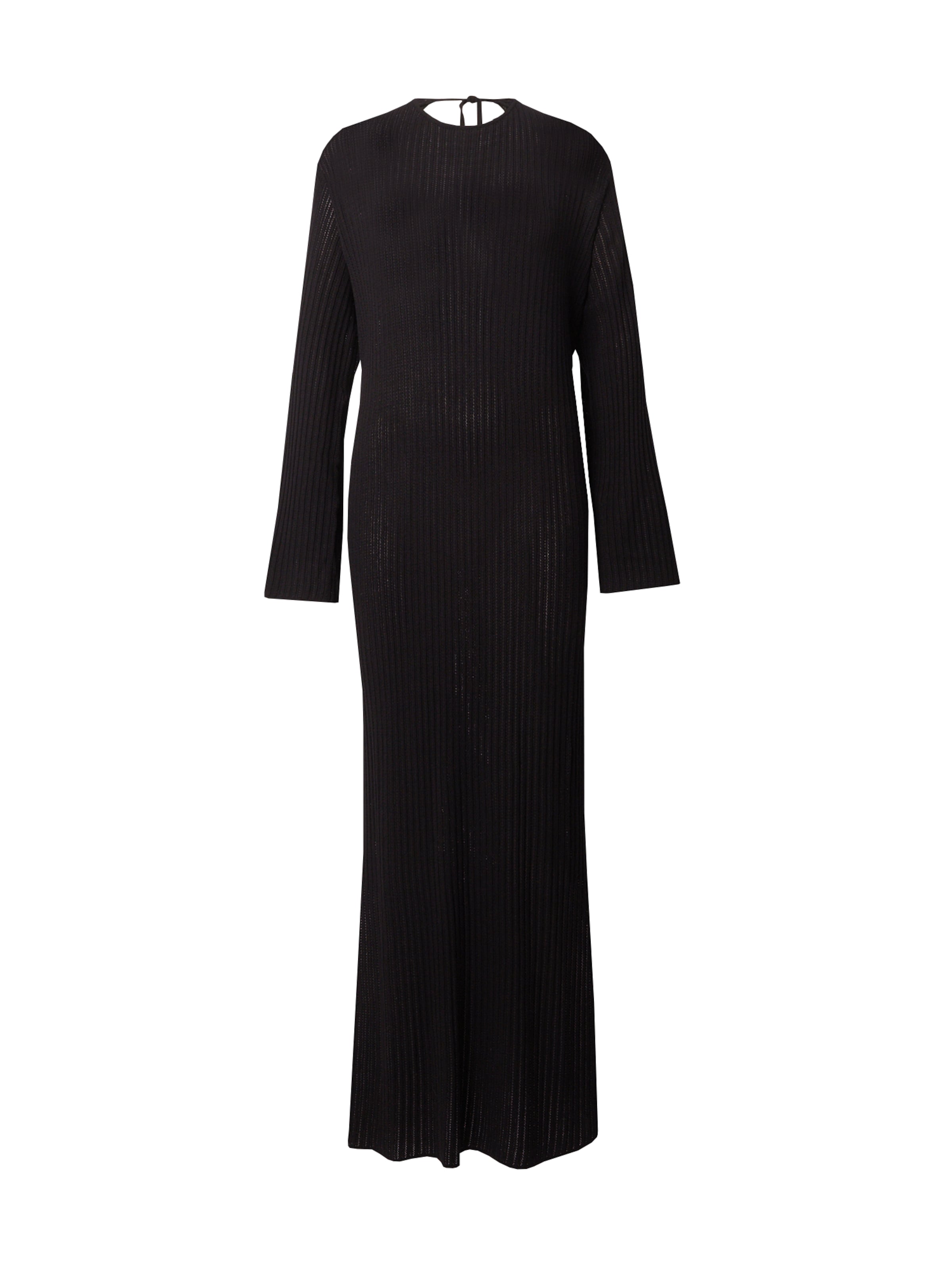 Won Hundred Stickad klänning 'Selene' i svart: framsida