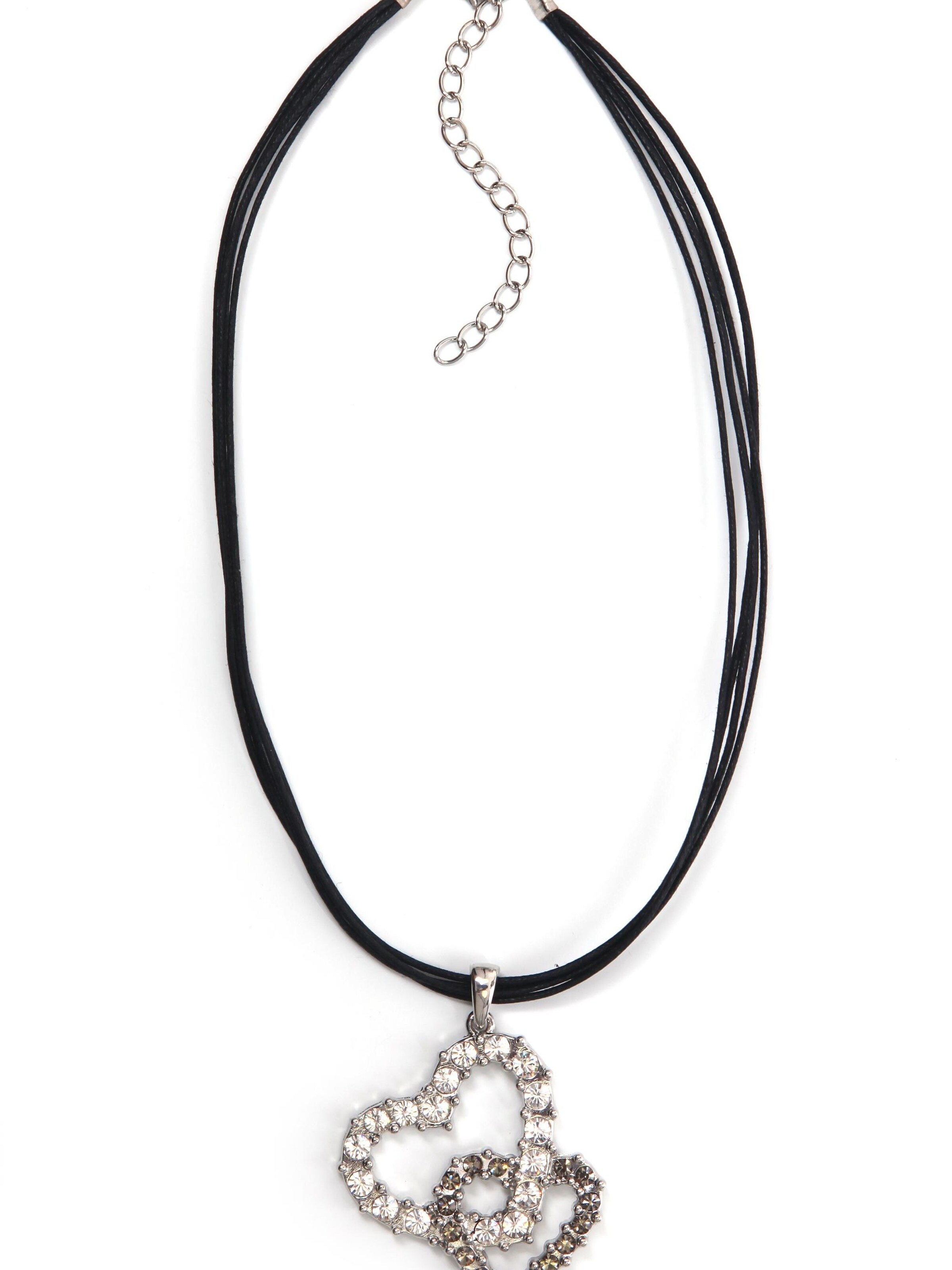 Allgäu Rebell Necklace 'Wally' in Black: front
