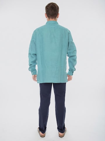 Barbour Baggy Broek 'No Pince' in Blauw