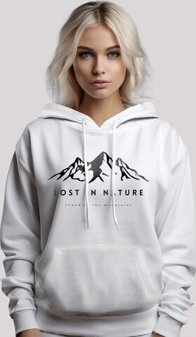 F4NT4STIC Trui 'Lost in nature' in Wit